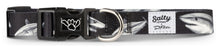 Load image into Gallery viewer, Salty Paws Mako Shark Dog Collar by D. Friel Made From Recycled Plastic Bottles