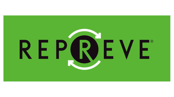 REPREVE recycled fiber — sustainable Salty Paws collars made from ocean plastic